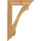 Ekena Millwork Legacy Traditional Rough Sawn Bracket, Western Red Cedar, 4"W x 22"D x 34"H BKT04X22X34LEC01RWR - alternate 3